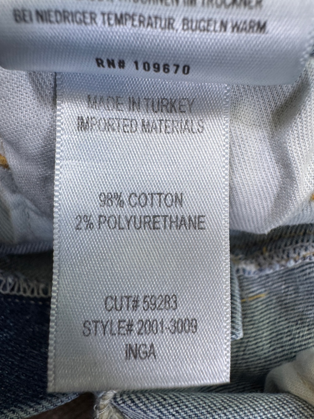 Citizens of Humanity Inga Low Rise Skinny Jeans 25 - Picture 12 of 16